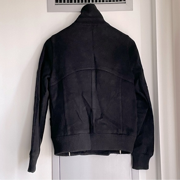 Aritzia TALULA Double Breasted Bomber Wool Jacket - Picture 6 of 10